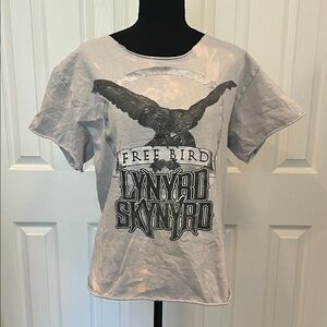 Gray Lynyrd Skynyrd Graphic T-Shirt